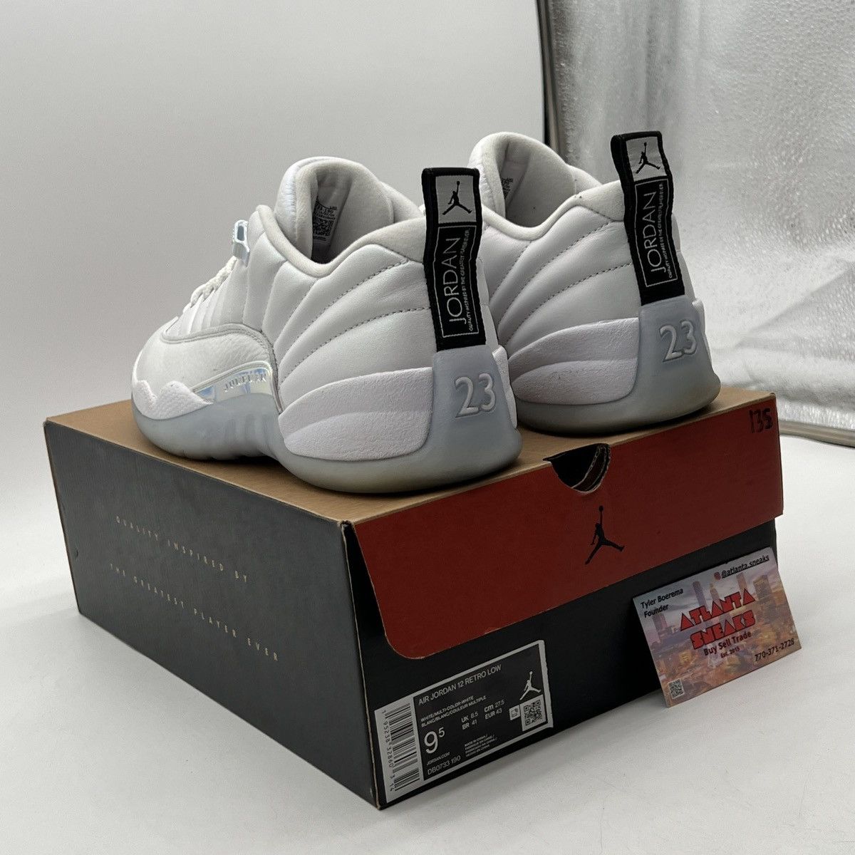 Jordan Brand Air Jordan 12 low Easter Size US 9.5 / EU 42-43 - 4 Thumbnail