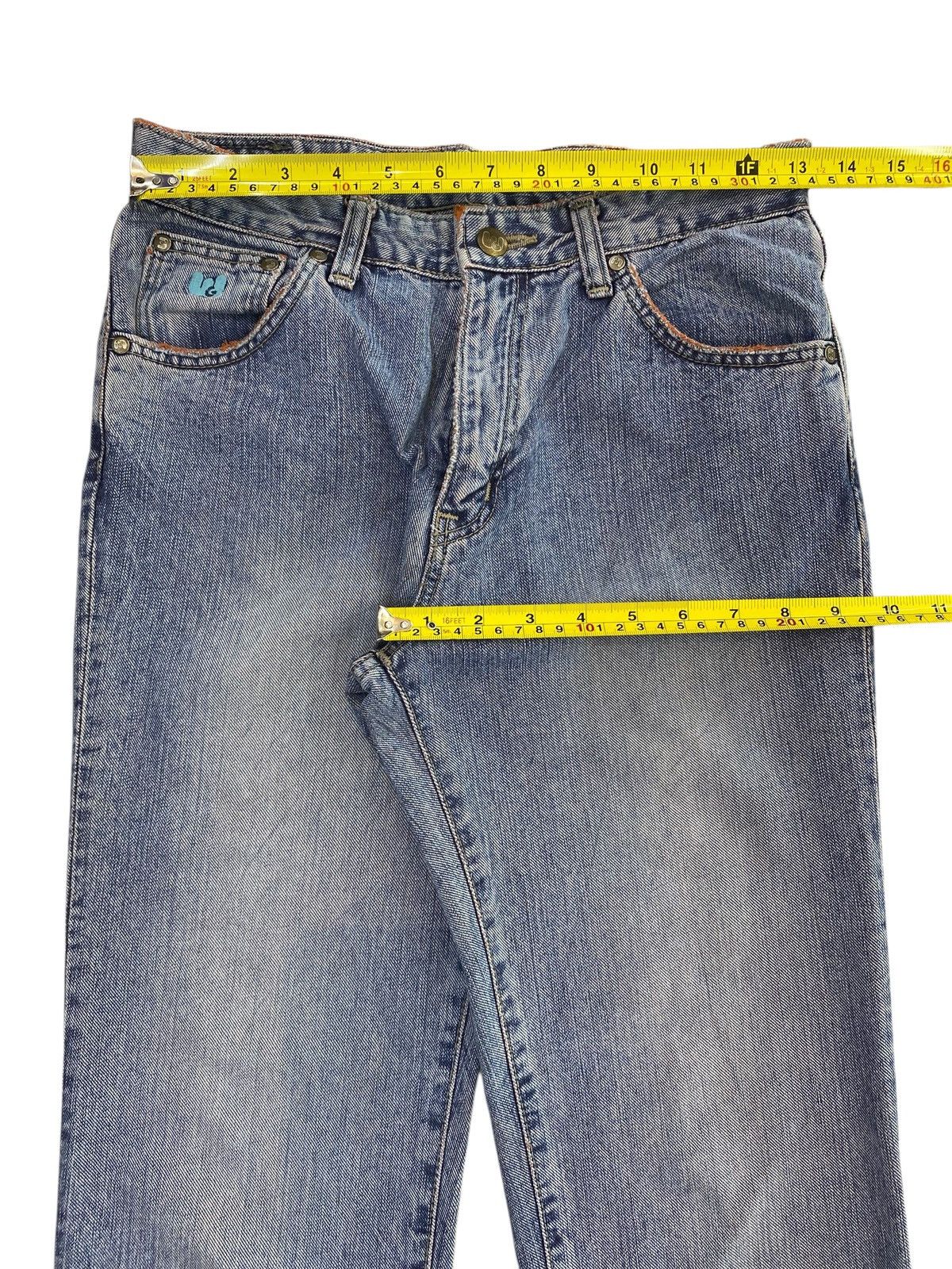 Japanese Brand Japanese Brand Acid Light Wash Style Bootcut Jeans Size US 27 - 5 Thumbnail