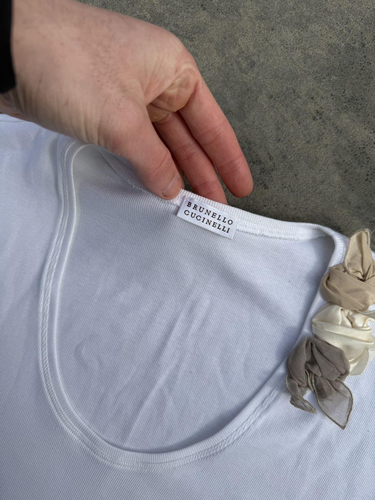 Brunello Cucinelli Brunello Cucinelli Flowers Old Many Y2k Designer T-shirt Size XL / US 12-14 / IT 48-50 - 3 Thumbnail
