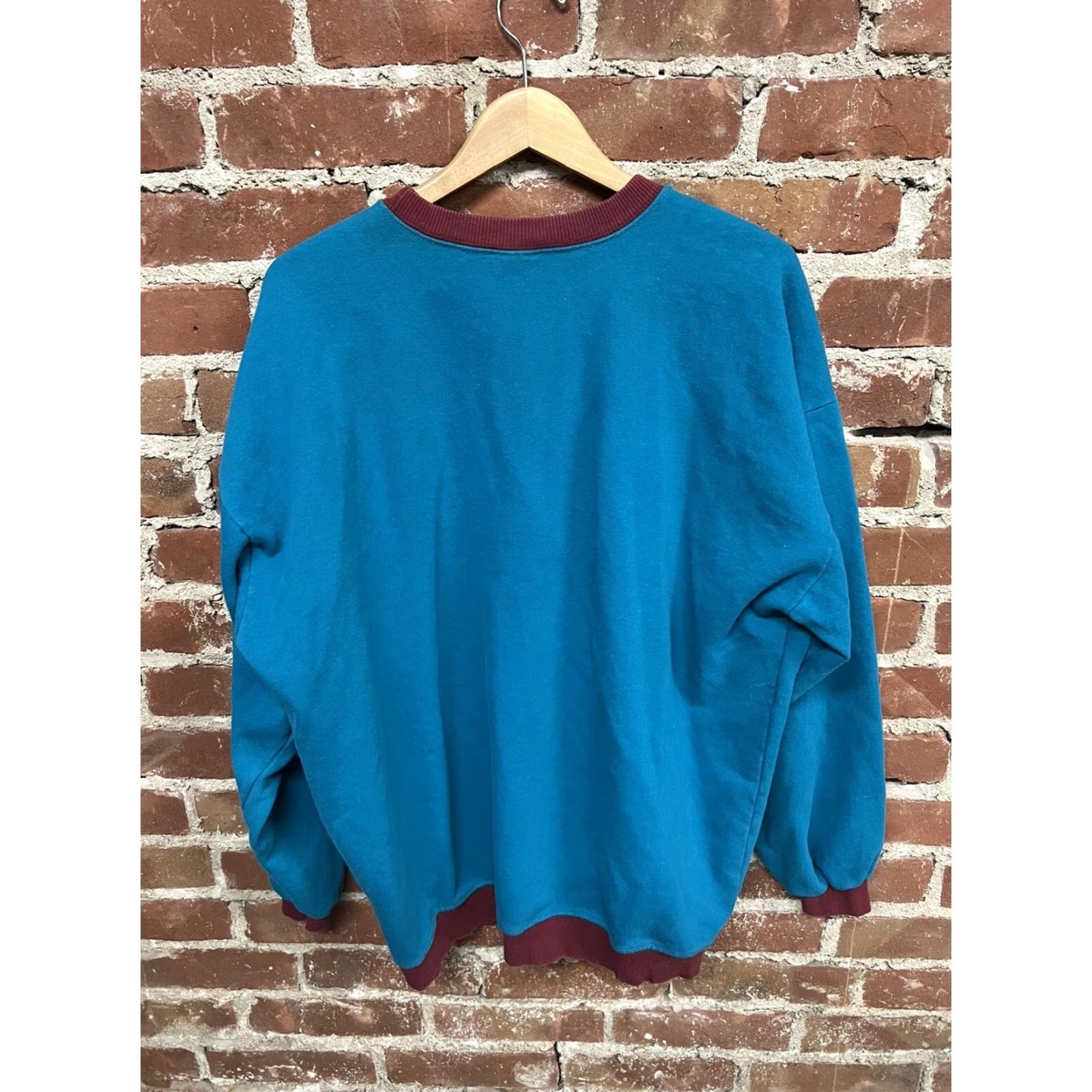 Umbro VINTAGE Umbro Mens Blue Pullover Sweater USA 1994 Size XL Made in USA Soccer Size US XL / EU 56 / 4 - 2 Thumbnail