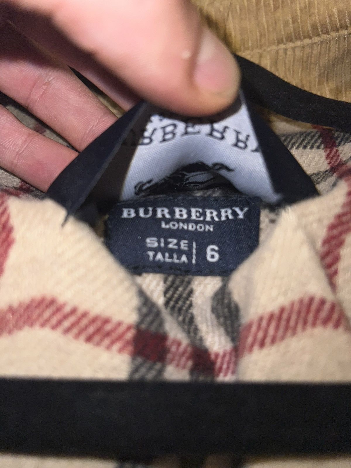 Burberry Burberry Cord Jacket Size US M / EU 48-50 / 2 - 5 Thumbnail