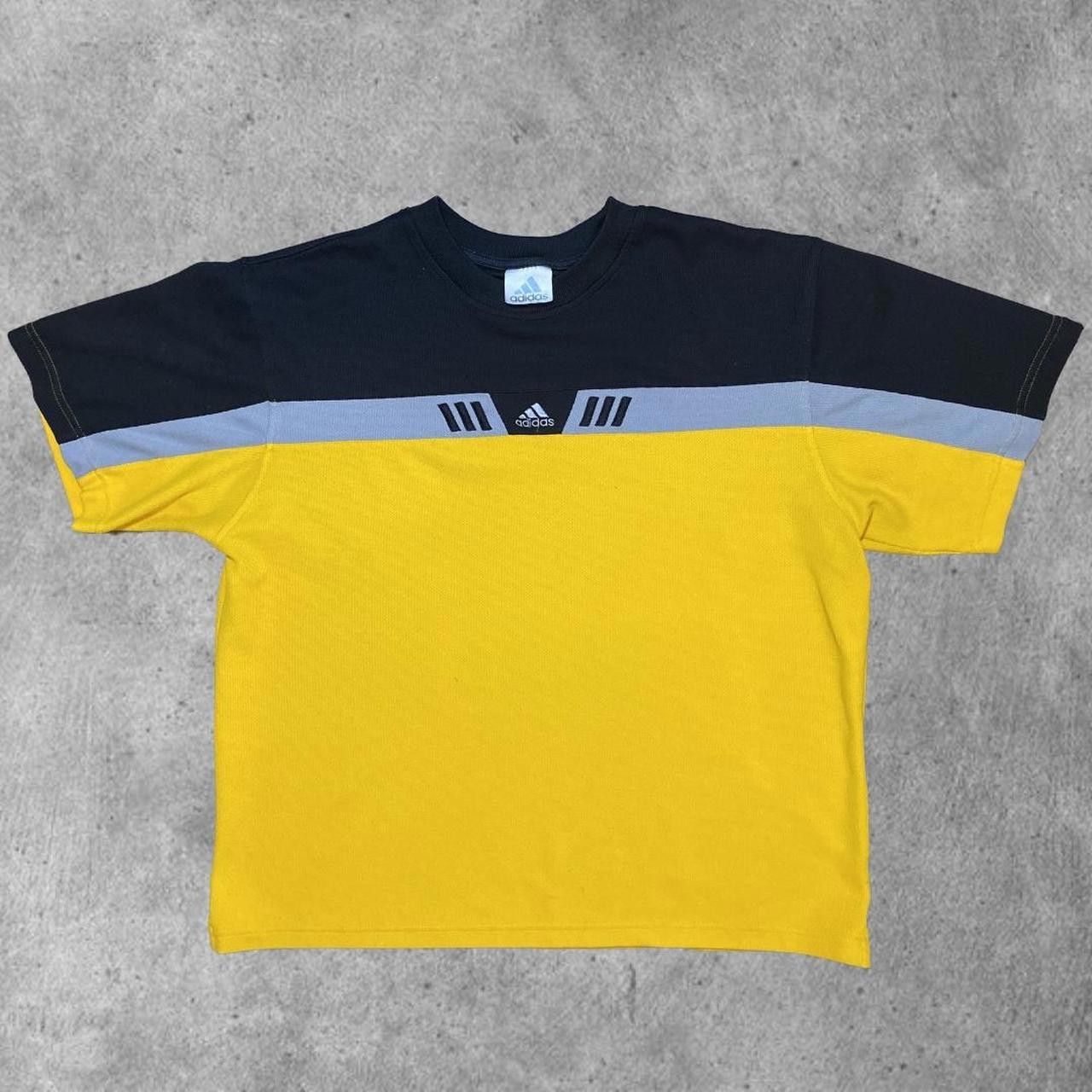 Adidas Vintage 90s Adidas Mesh Shirt Size US M / EU 48-50 / 2 - 1 Thumbnail