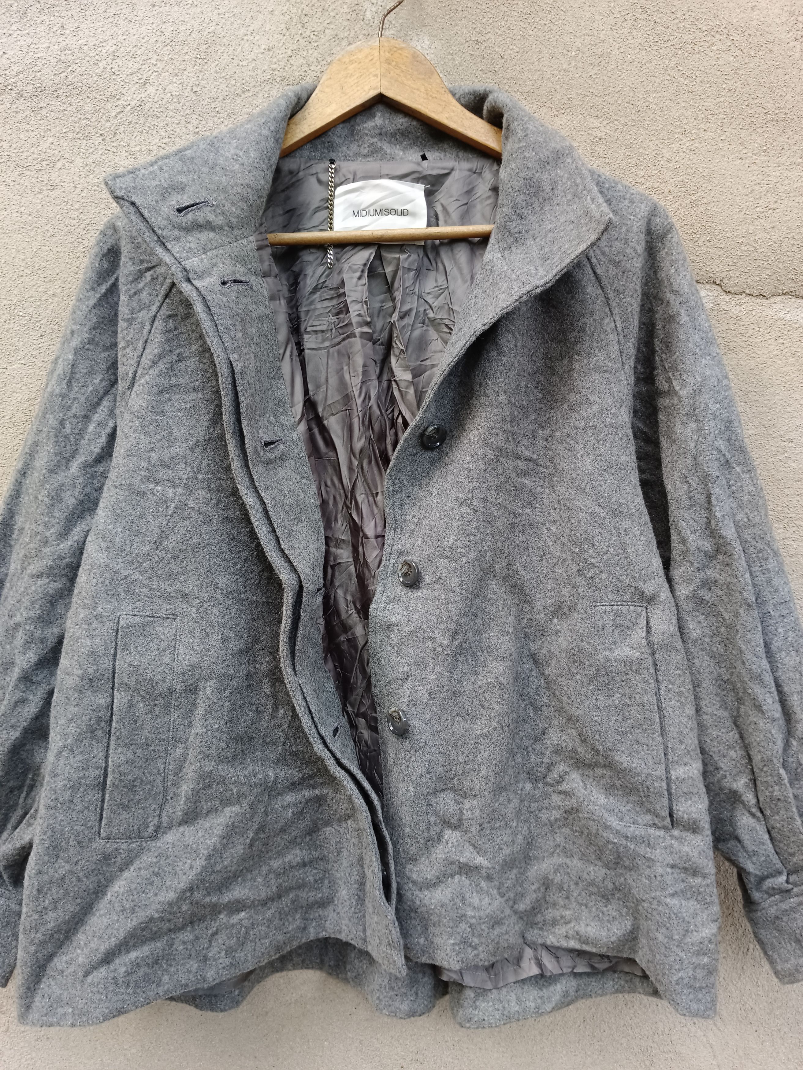 14th Addiction × Issey Miyake × Japanese Brand Japanese Brand Midiumi Solid Jacket Size US L / EU 52-54 / 3 - 4 Thumbnail