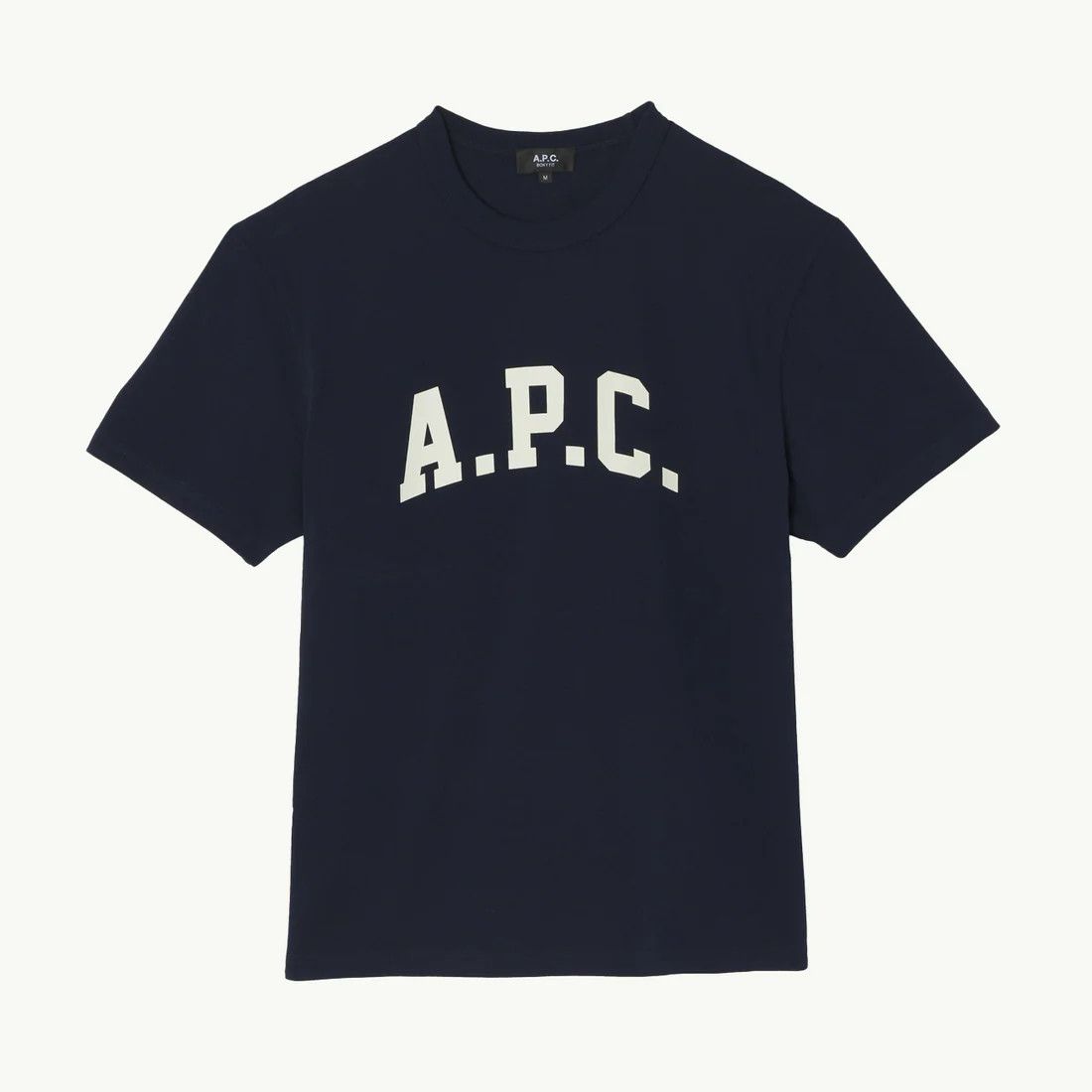 A.P.C. o1mle1125 Marcus T-Shirt in Dark Navy Size US XL / EU 56 / 4 - 1 Thumbnail