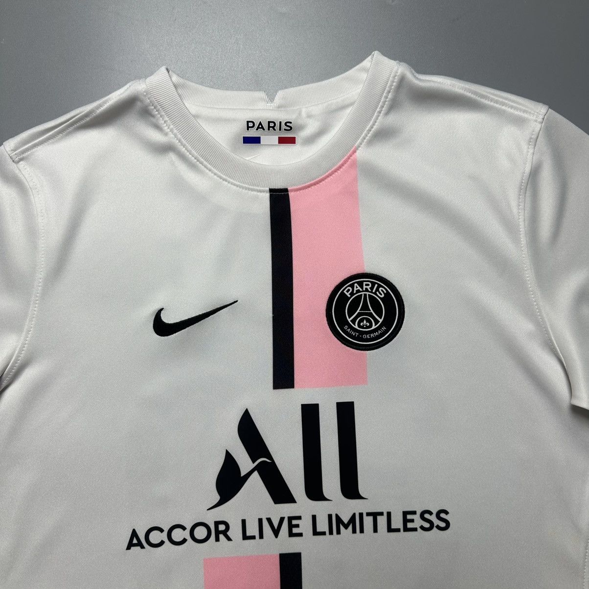 Nike PSG WOMENS NIKE 2021/2022 FOOTBALL AWAY JERSEY #30 MESSI Size L / US 10 / IT 46 - 5 Thumbnail