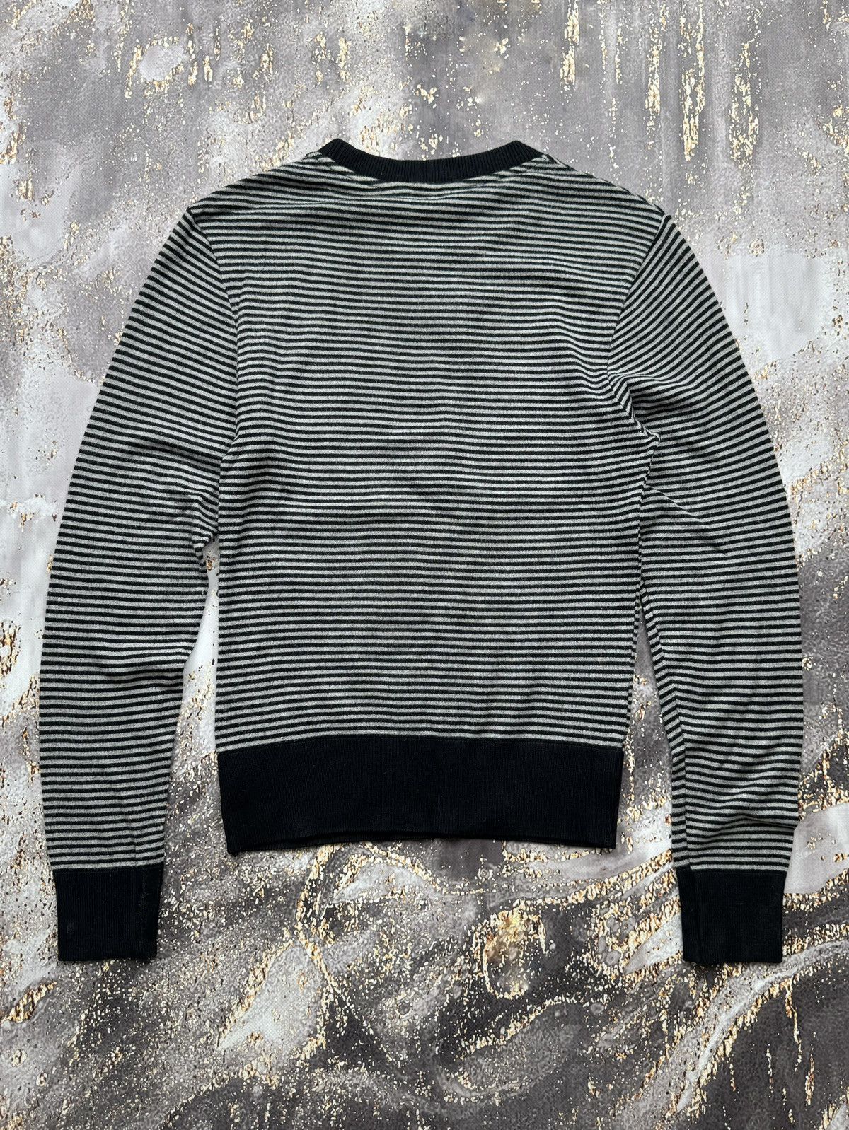 GF Ferre × Vintage GF Ferre Vintage Striped Long Sleeve Size M / US 6-8 / IT 42-44 - 7 Thumbnail