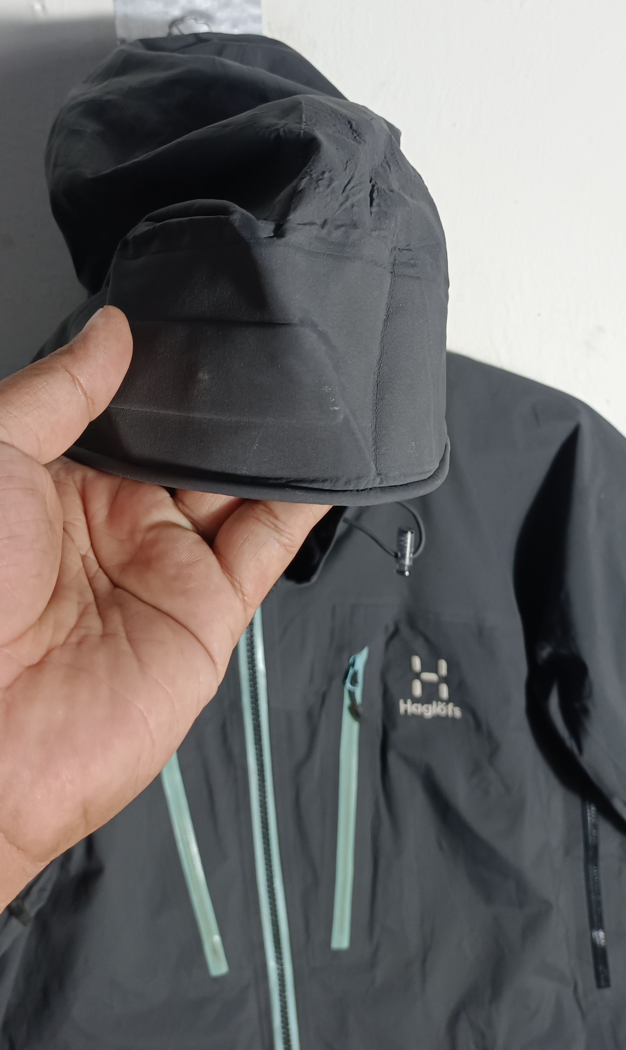 Goretex × Haglofs Spitz Jacket Women Magnetite Size M / US 6-8 / IT 42-44 - 7 Thumbnail