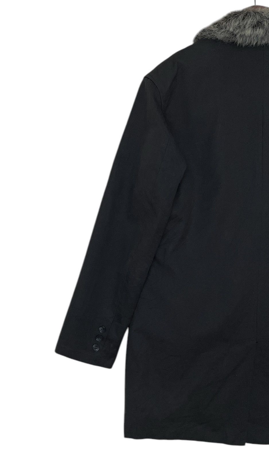 ジャケット・アウター 00s fuga fur trench coat japanese label