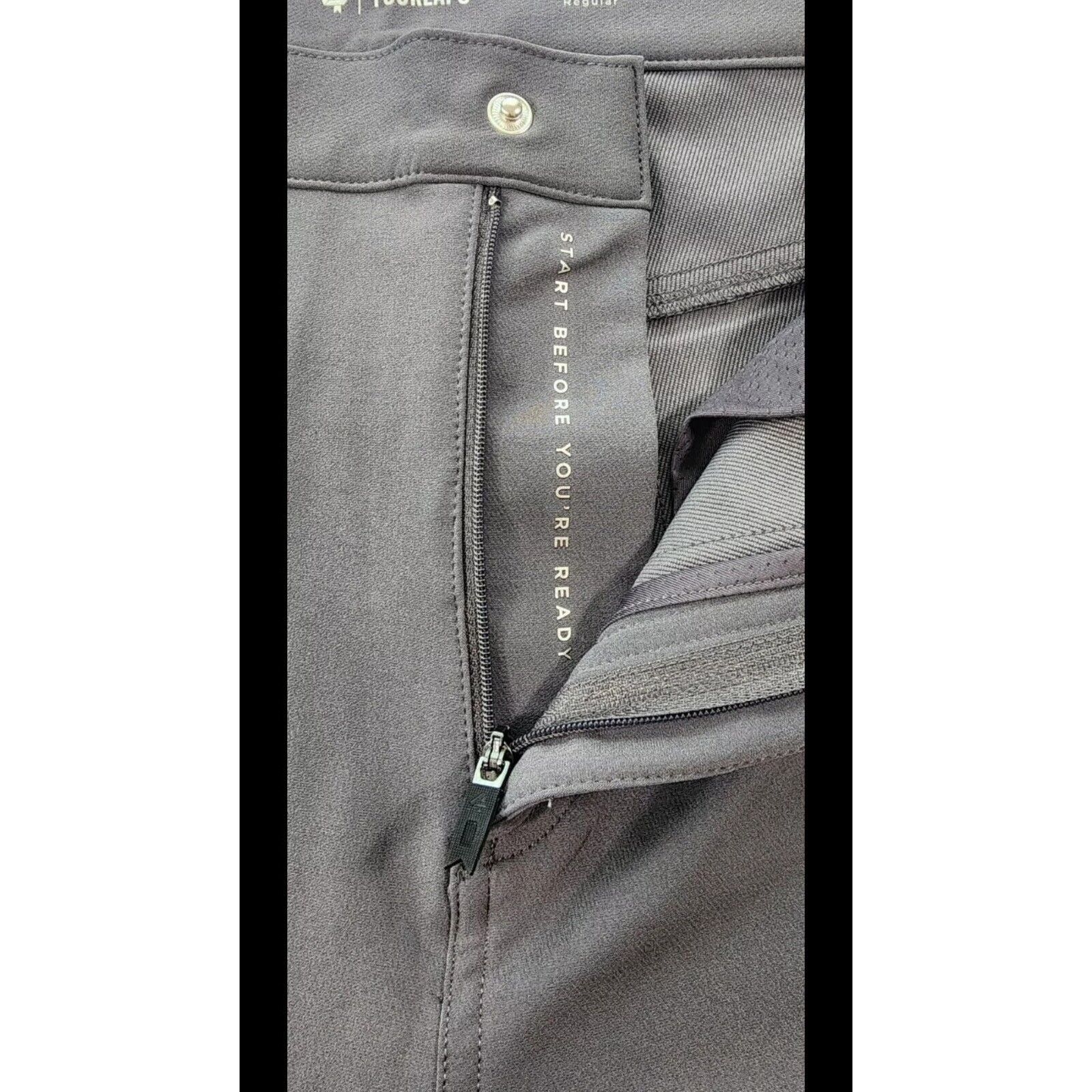 Anthropologie Fourlaps Evolve Pant Graphite Athletic Workout Joggers sz 14 Size 36" / US 14 / IT 50 - 17 Thumbnail