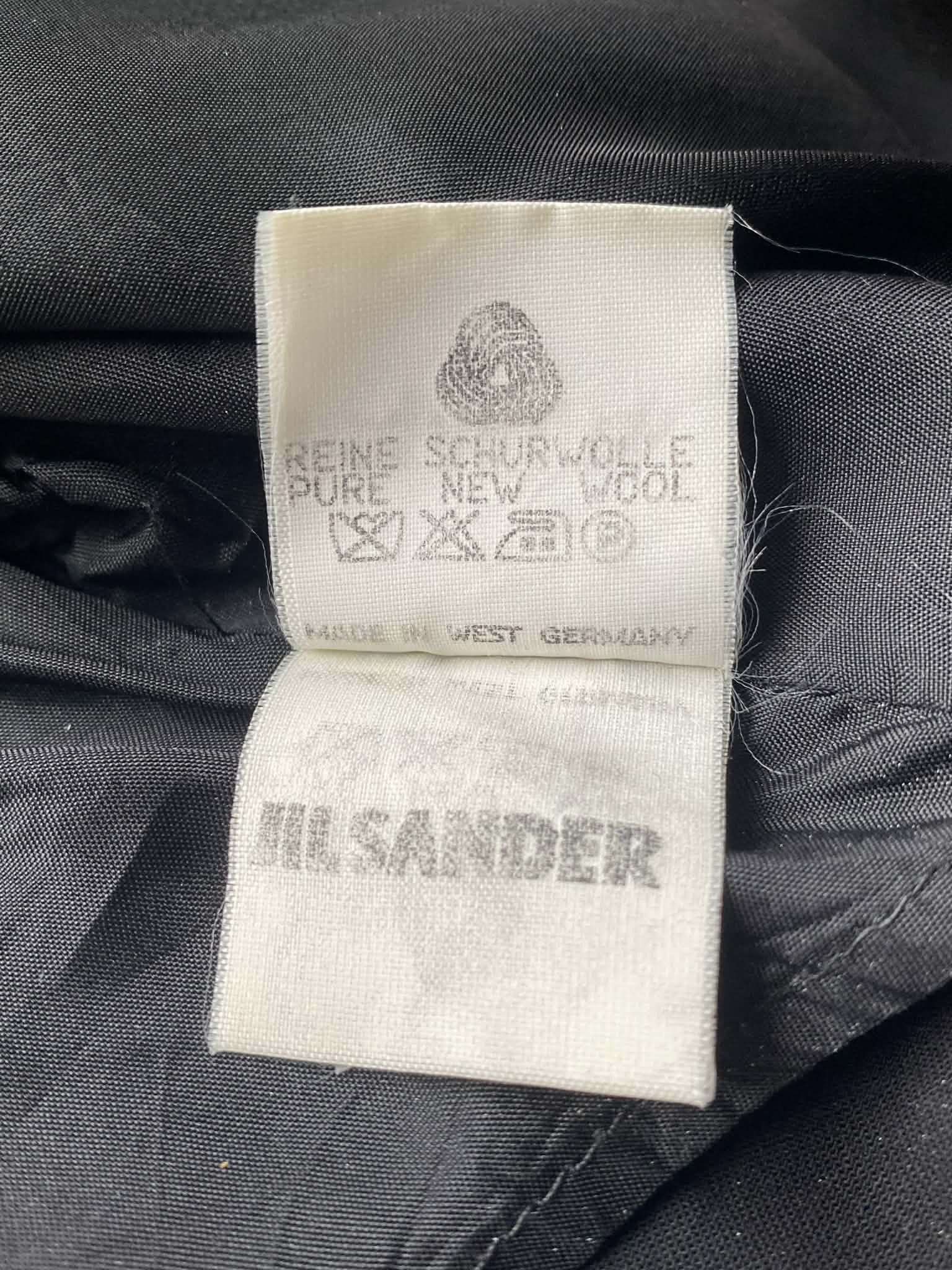 Jil Sander Vintage Jil Sander+ Women Wool And Silk Blazer Jacket Size XS / US 0-2 / IT 36-38 - 6 Thumbnail