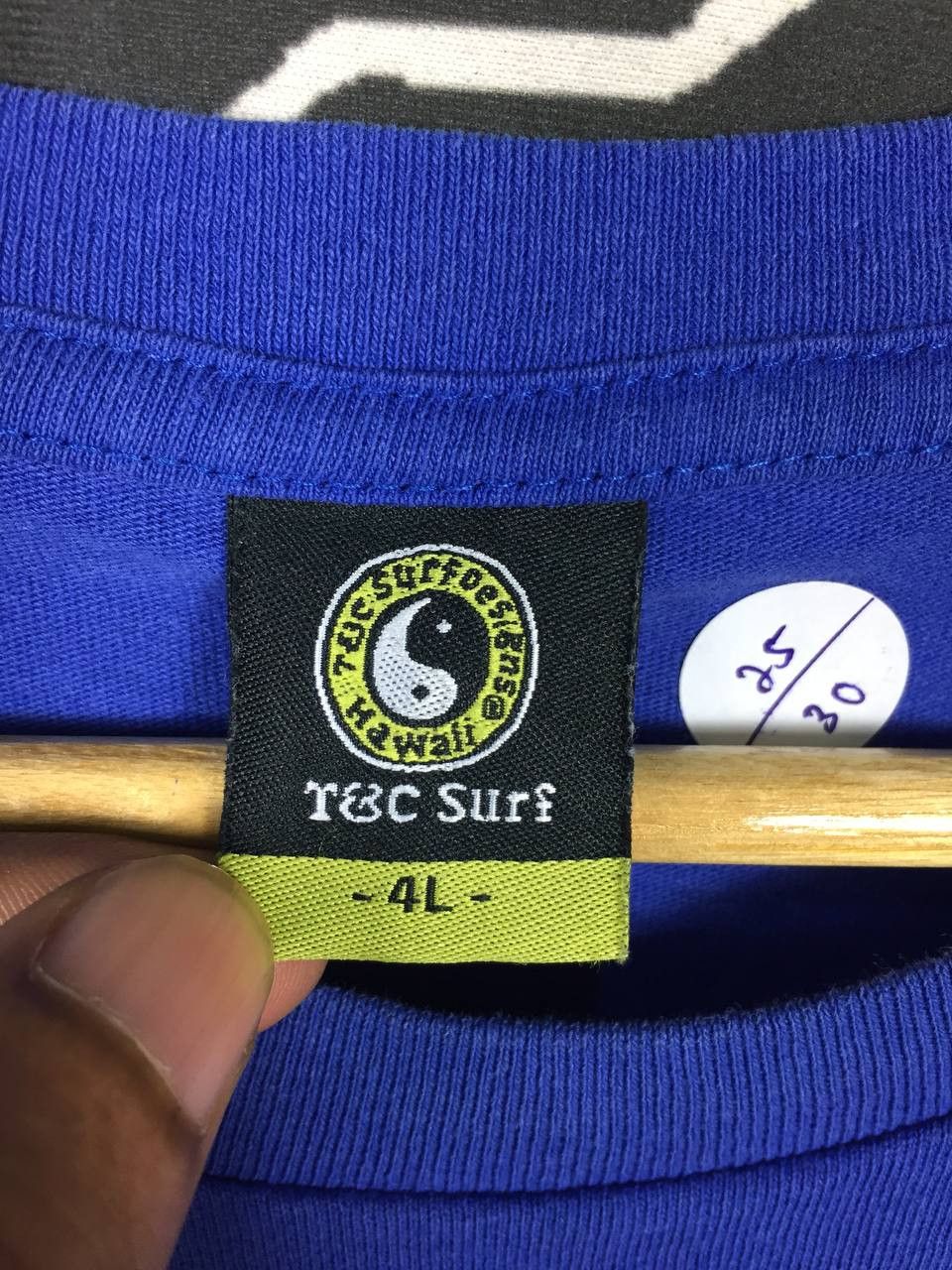 Vintage Vtg T&C Surf Designs Hawaii Surfer's Only Tee Size US XXL / EU 58 / 5 - 9 Thumbnail