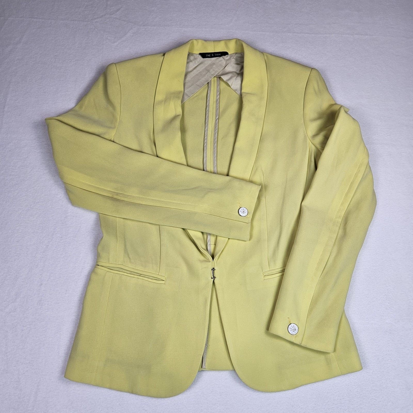 Rag & Bone Rag & Bone Tuxedo Blazer Jacket Formal Spring Wedding Size XS / US 0-2 / IT 36-38 - 10 Thumbnail