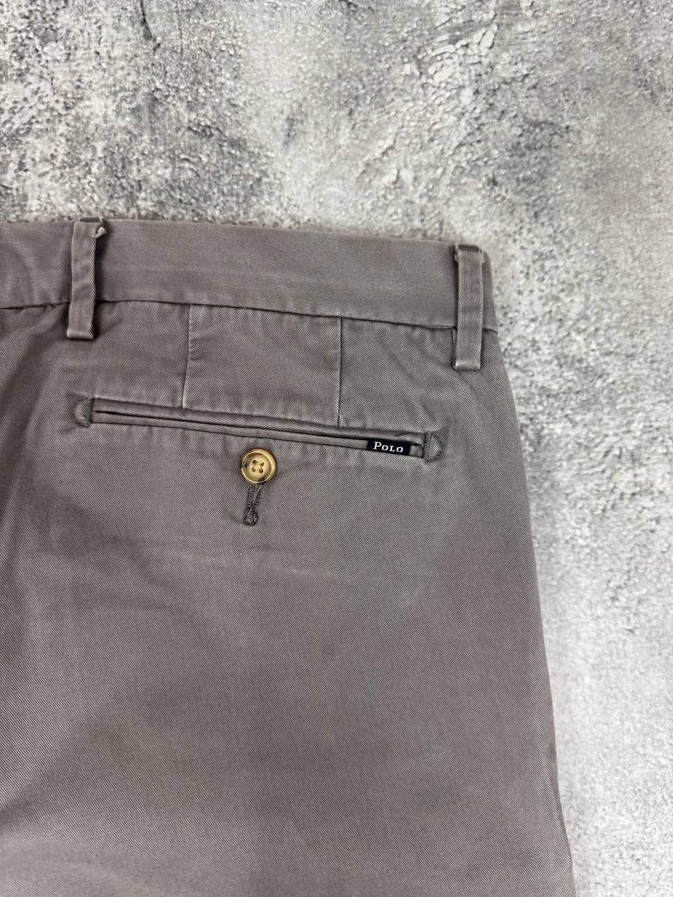 Polo Ralph Lauren Polo Ralph Lauren Men Slim Fit Chino Grey Casual Trousers Size US 30 / EU 46 - 3 Thumbnail