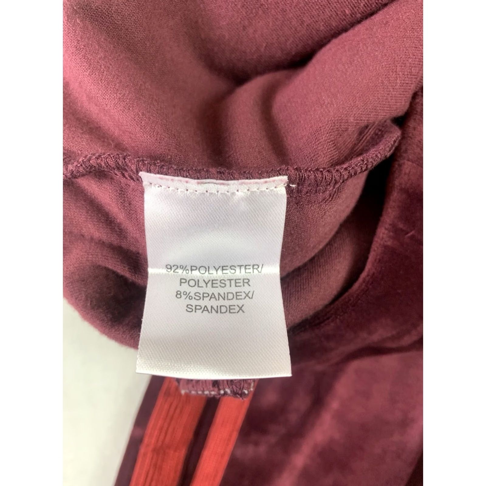 Velvet Pam & Gela Velvet Track Suit Red Womens Pants Size 27" / US 4 / IT 40 - 8 Thumbnail
