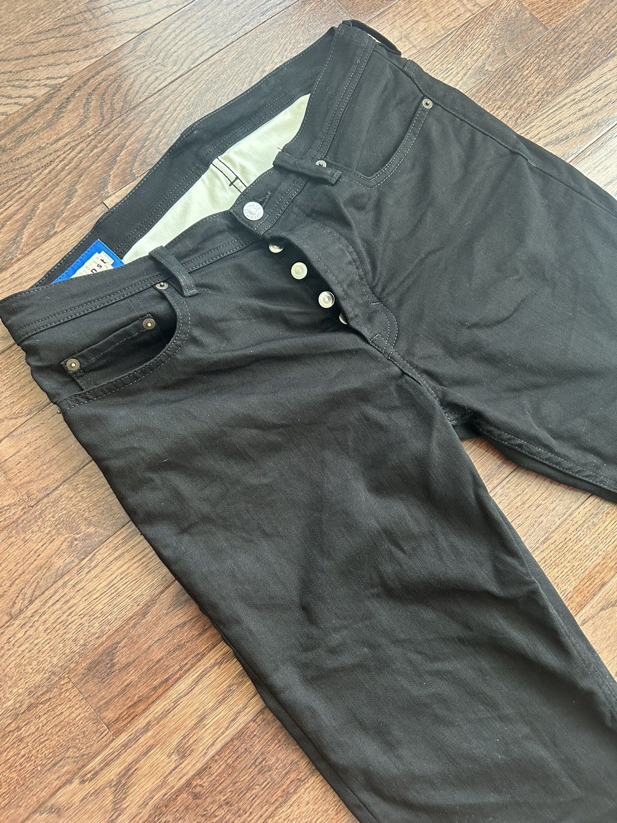 Acne Studios Bla Konst River Stay Black Size US 30 / EU 46 - 1 Thumbnail