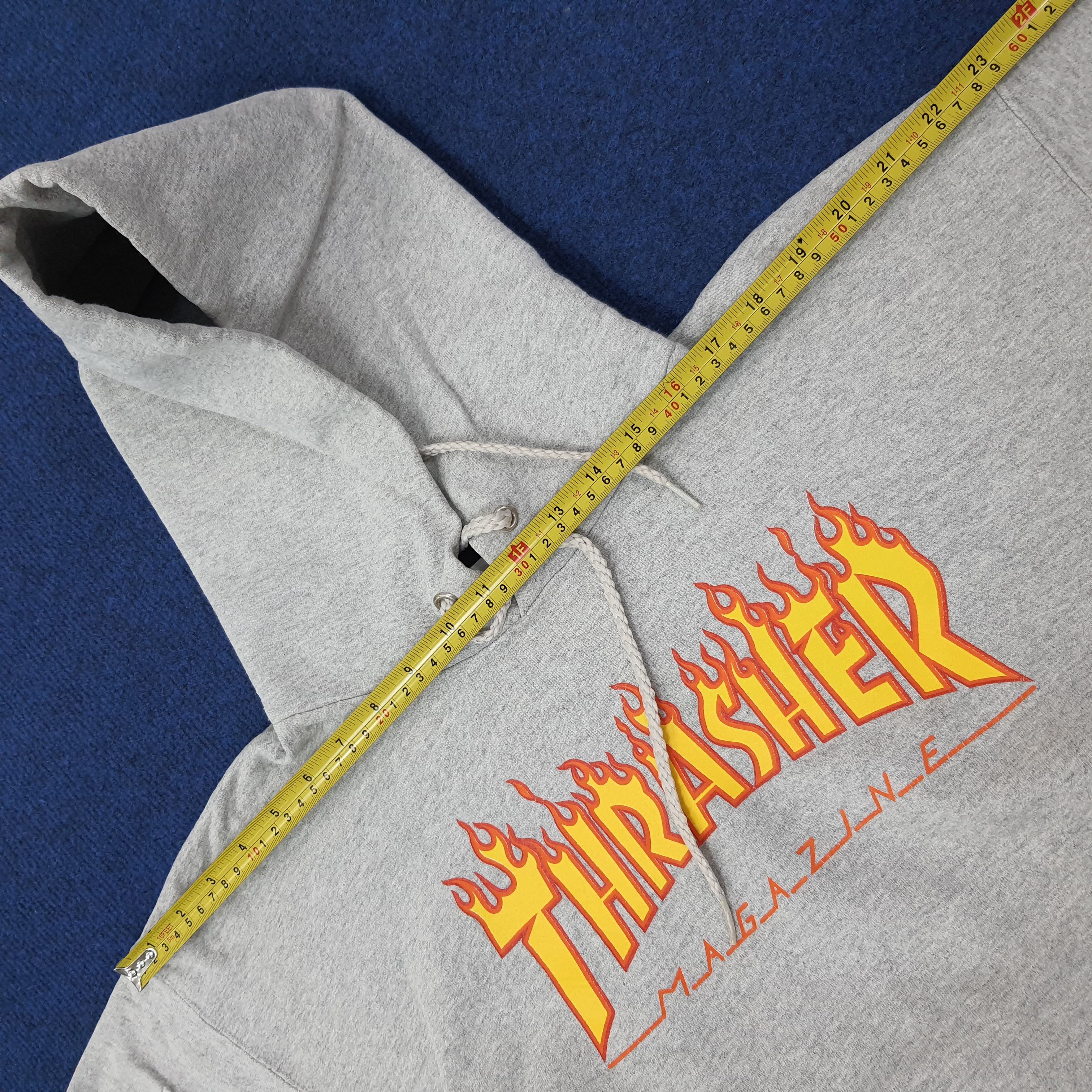 Thrasher Vintage Thrasher Magazine Skate Wear Hoodie C243N10 Size US M / EU 48-50 / 2 - 7 Thumbnail