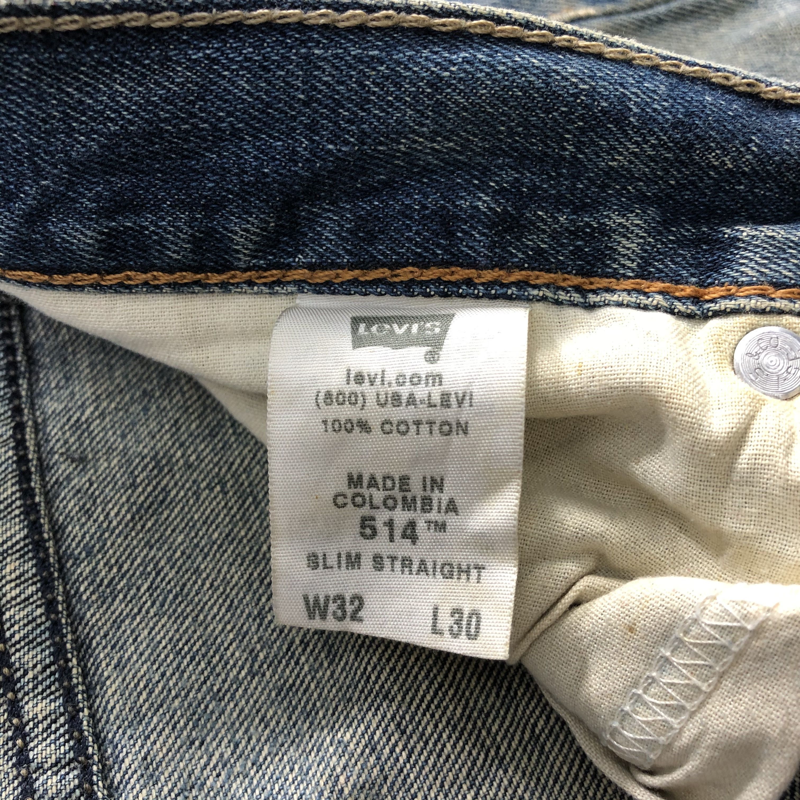 Levi's Vintage Levis 514 Earth Tone Jeans-J1675 Size US 33 - 14 Thumbnail