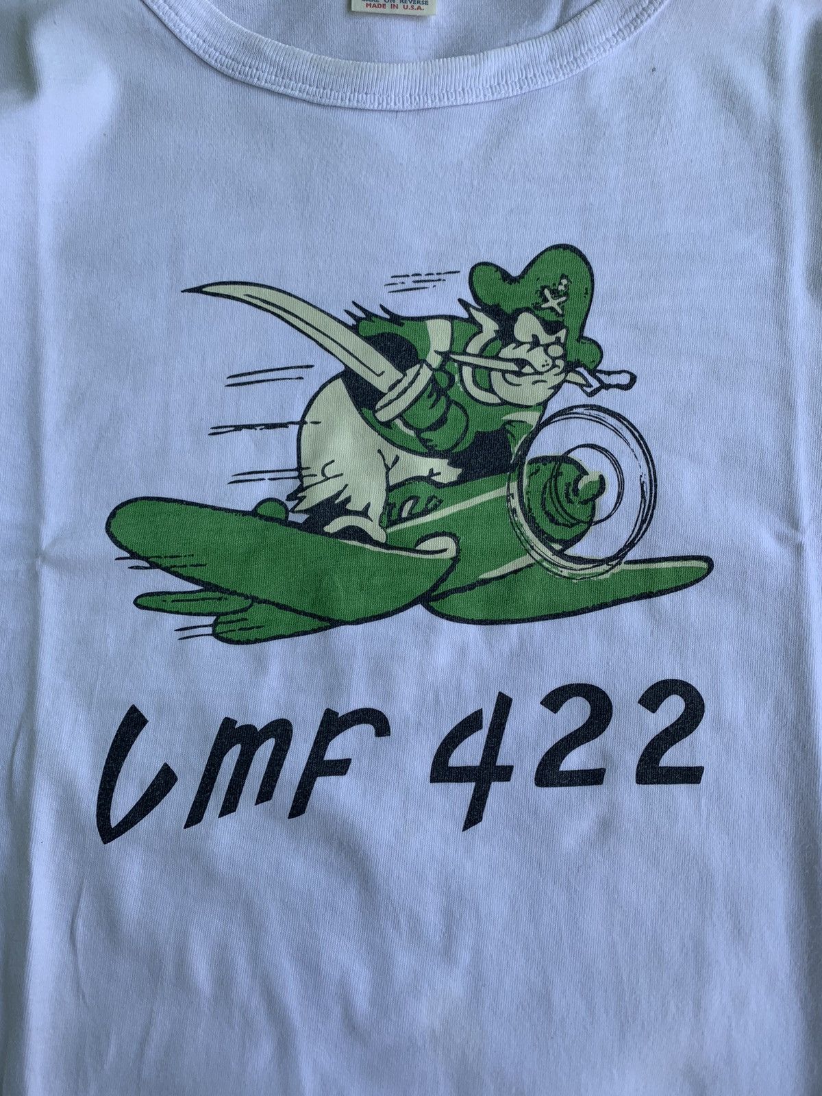 vtg Buzz Rickson Marine Fighting Force Long Sleeve