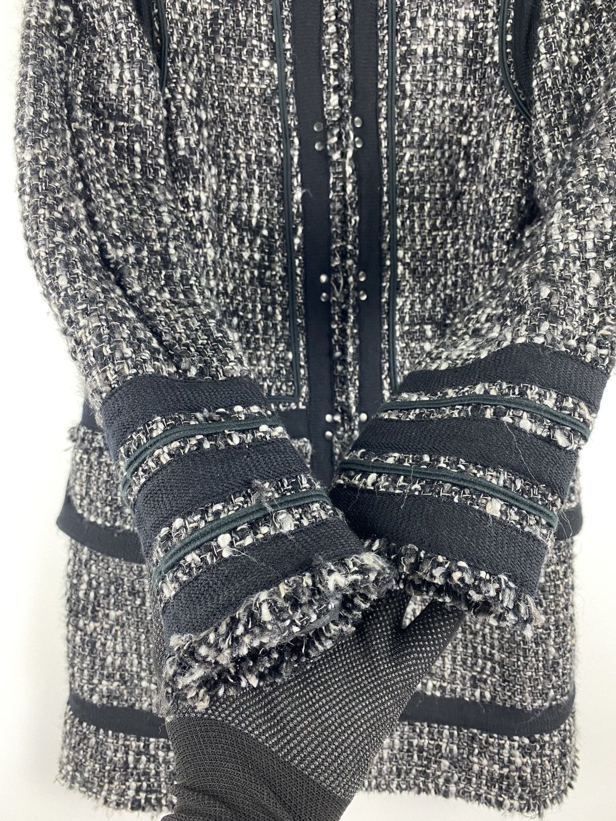 Yohji Yamamoto Y’s Tweed Jacket Size S / US 4 / IT 40 - 8 Thumbnail