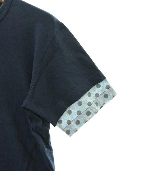 Comme des Garcons SHIRT T-Shirts Cotton Short Sleeve Polka Dot Crewneck Navy Blue Size US S / EU 44-46 / 1 - 6 Thumbnail