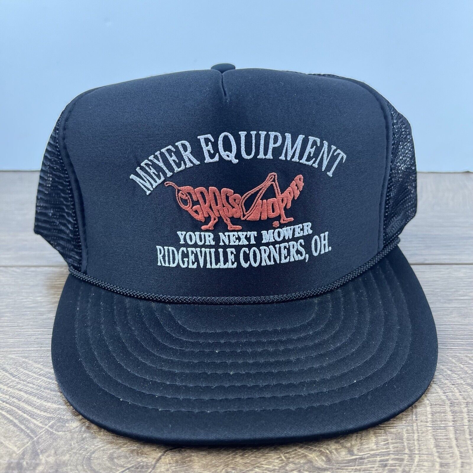 Other Meyer Equipment Hat Ridgeville Corners Black Adjustable Hat Size ONE SIZE - 1 Thumbnail