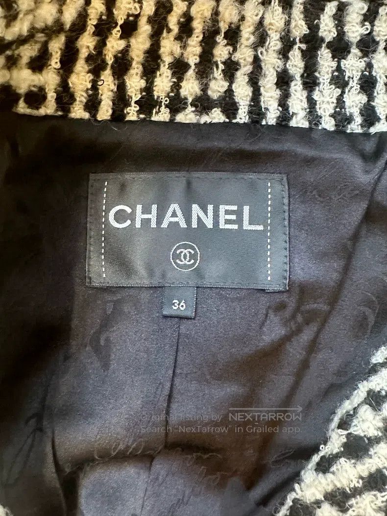 Chanel Chanel 16-year-old Rome series double-breasted black and w Size XS / US 0-2 / IT 36-38 - 3 Thumbnail