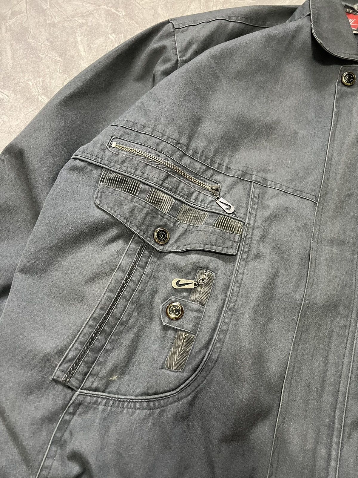 Nike Vintage Nike Bomber Jacket Size US XL / EU 56 / 4 - 5 Thumbnail