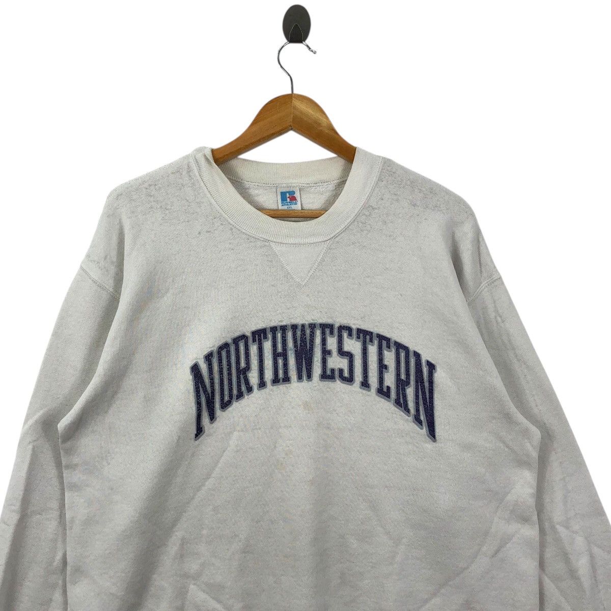Vintage Vintage NORTHWESTERN USA Place By Russell AthleticSweatshirt Size US XXL / EU 58 / 5 - 3 Thumbnail