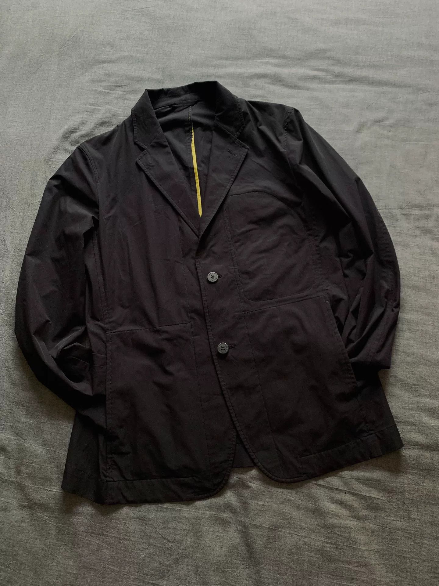 Issey Miyake ISSEY MIYAKE MEN Composite Fiber Blazer Size US M / EU 48-50 / 2 - 1 Thumbnail