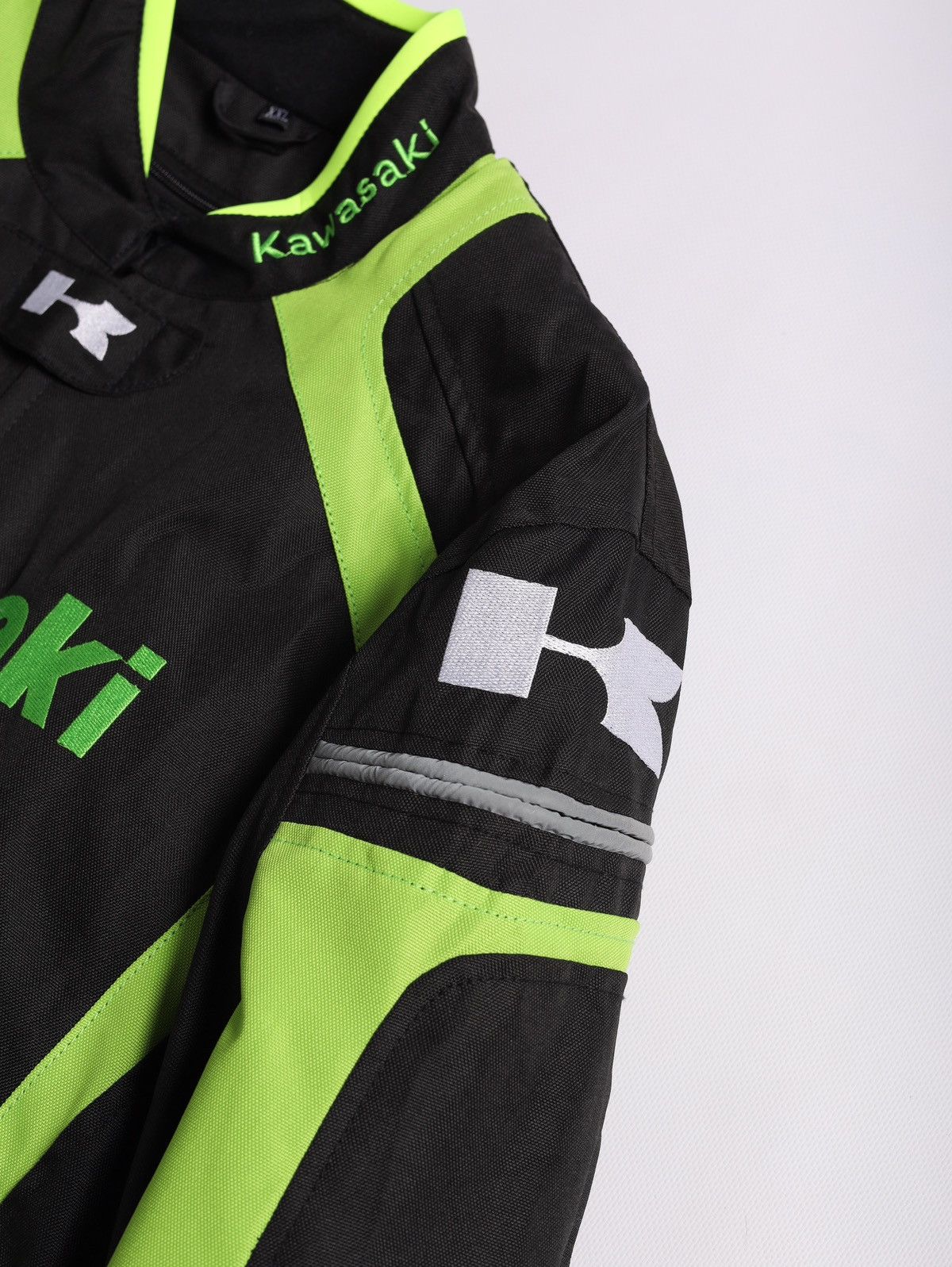 Other Kawasaki Biker Racing Jacket Textile With Protection Size US M / EU 48-50 / 2 - 7 Thumbnail