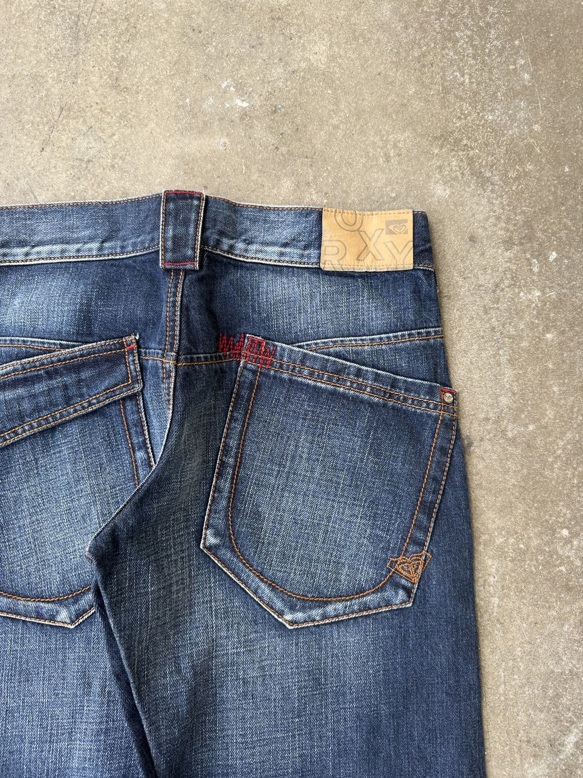 Vintage Vintage y2k Roxy Jeans Denim Pants Size 29" - 7 Thumbnail