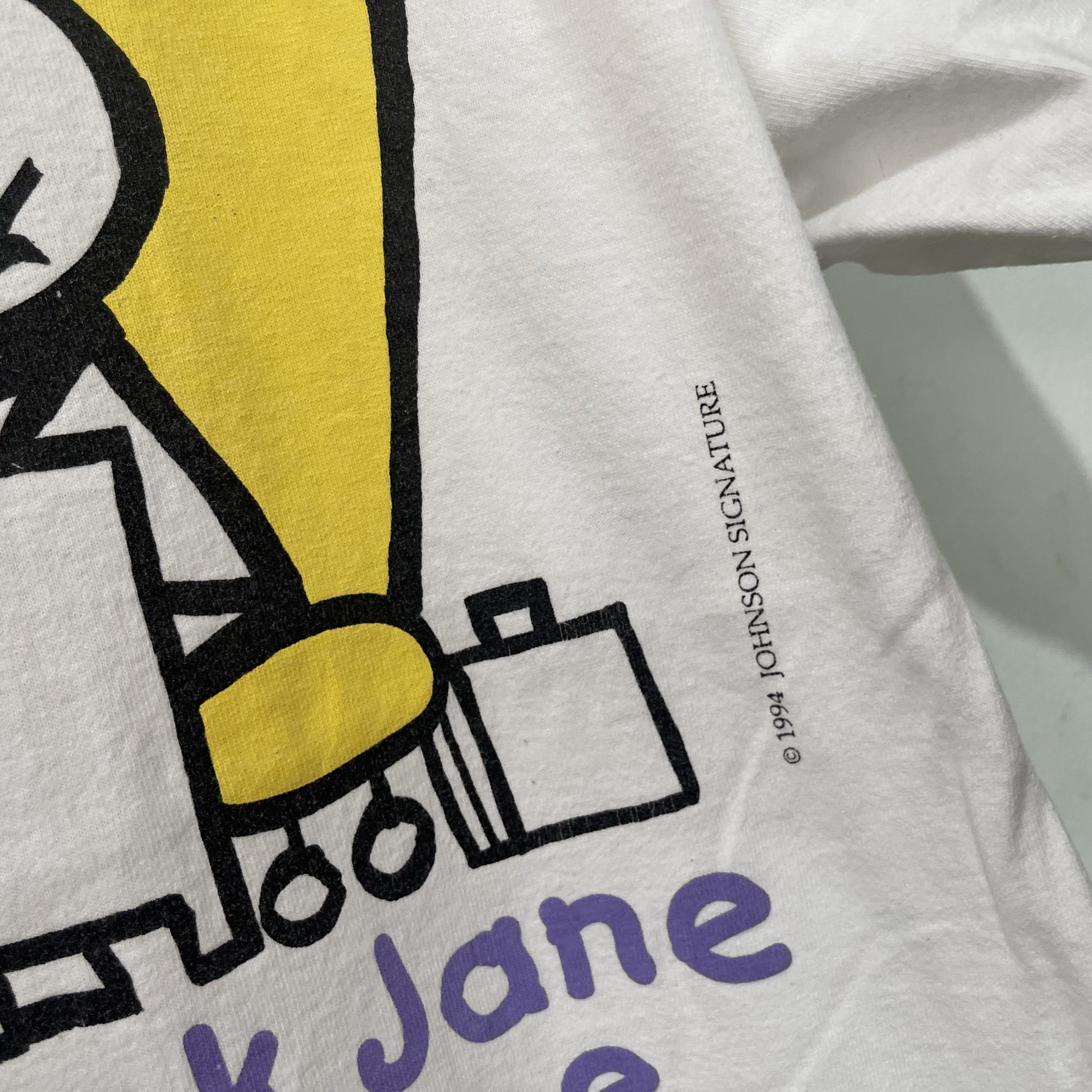 Vintage Vintage 1994 See Dick & Jane T-Shirt Size US L / EU 52-54 / 3 - 2 Thumbnail