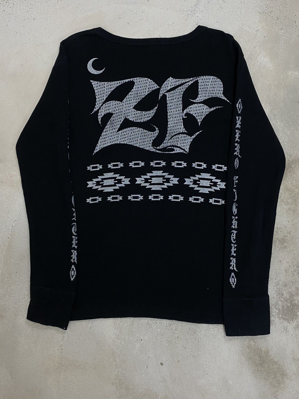 If Six Was Nine × Japanese Brand × Le Grande Bleu (L.G.B.) Zero Fighter Japan Art Font Necklace Logo Of Chevrolet Size US M / EU 48-50 / 2 - 7 Thumbnail