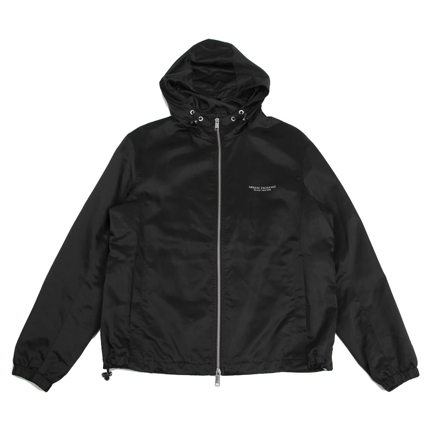 Armani Double Zip Windbreaker in Black Size M Size US XXS / EU 40 - 1 Thumbnail