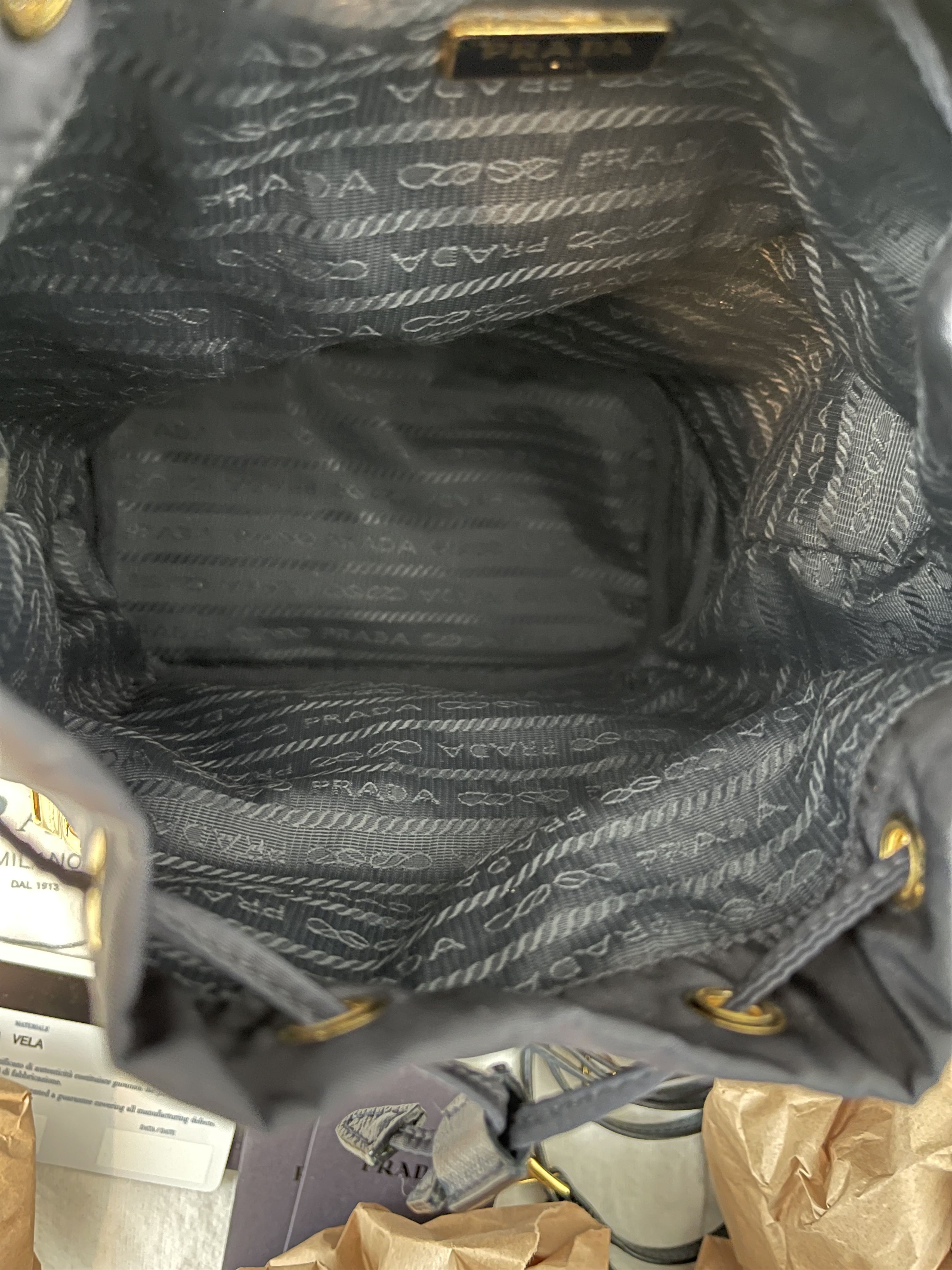 Prada duet re-nylon bucket bag Size ONE SIZE - 6 Thumbnail