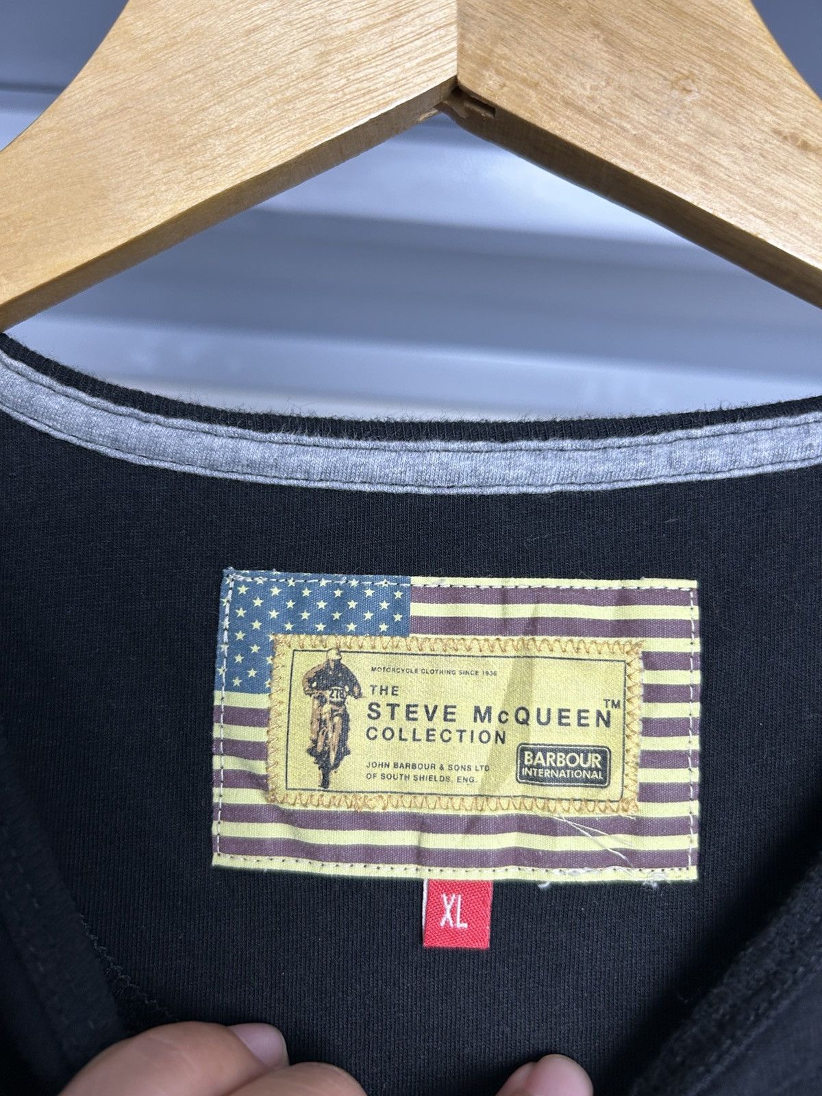 Barbour Steve Mcqueen barbour international Tee Size US XL / EU 56 / 4 - 4 Thumbnail