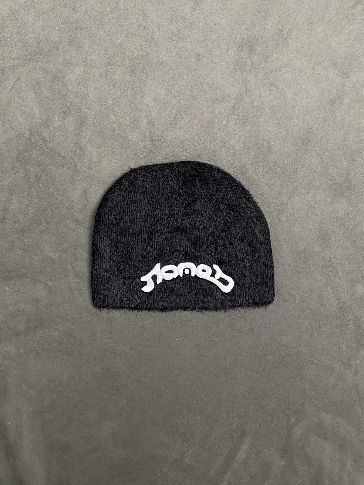 Designer × Named Collective Deadstock Named Collective No Cuff Knit Black Beanie OS Size ONE SIZE - 5 Thumbnail