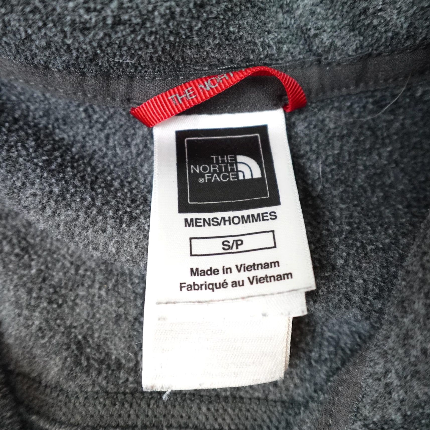 The North Face The North Face Mens Small Gray Fleece 1/4 Zip Snap Pullover Outdoor Sweatshirt Jacket Size US S / EU 44-46 / 1 - 5 Thumbnail