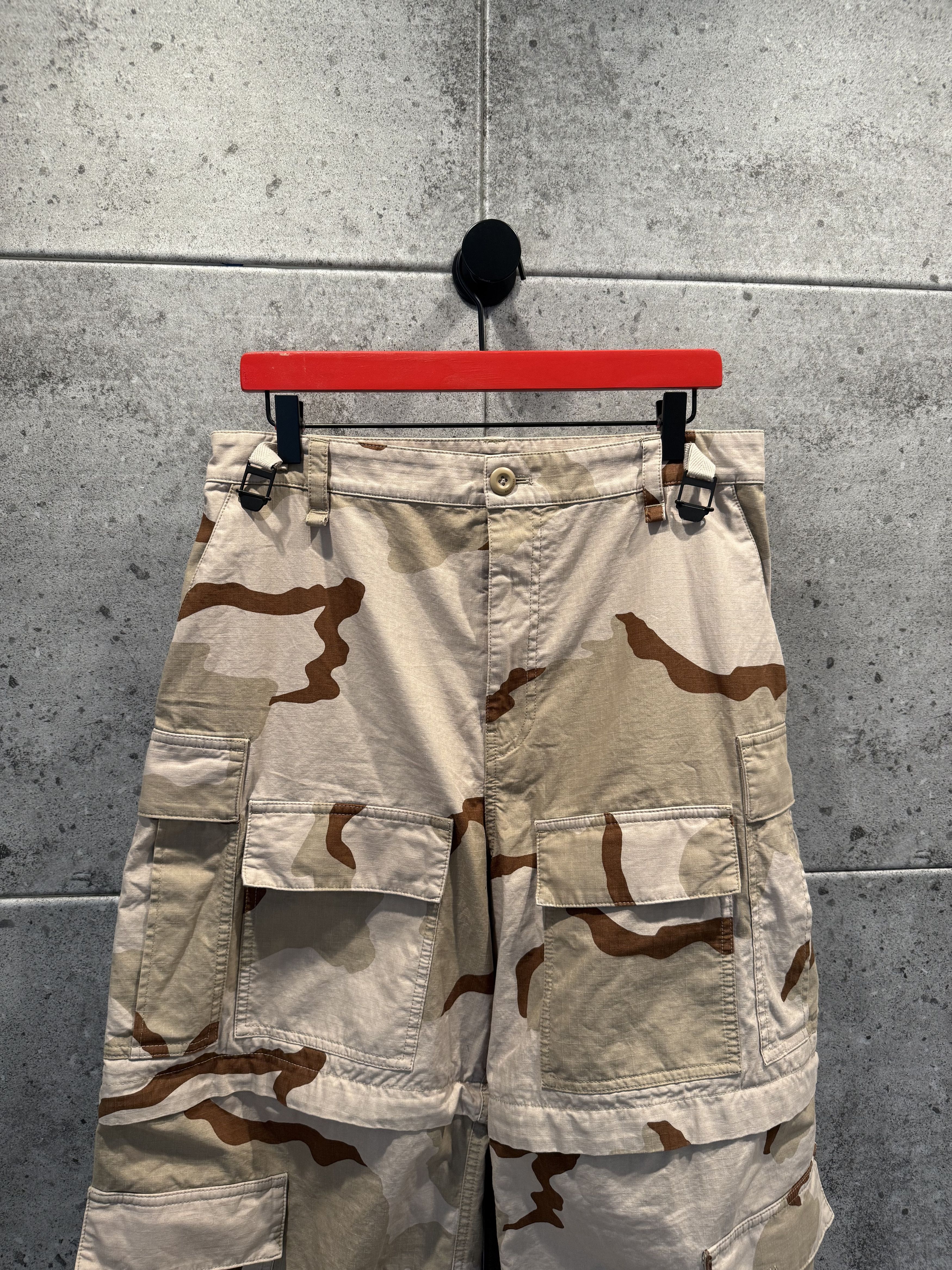 Balenciaga Balenciaga large camo cargo pants Size US 32 / EU 48 - 3 Thumbnail