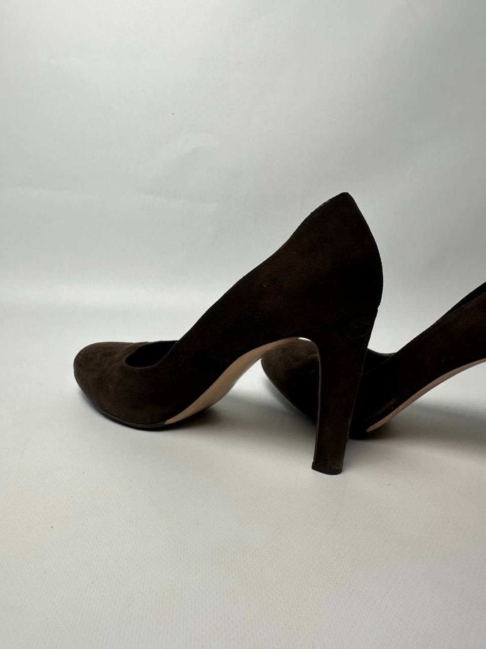 Gianvito Rossi Gianvito Rossi Brown Suede Heels Size 38 Size US 8 / IT 38 - 6 Thumbnail
