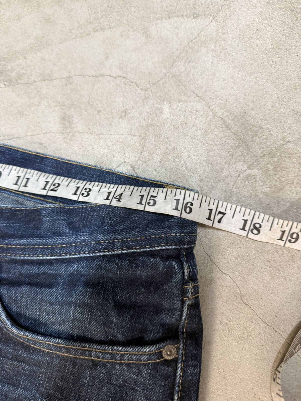 Naked & Famous Naked & Famous x Dragon Ball Z “Vegeta” Selvedge Denim Rare Size US 34 / EU 50 - 24 Thumbnail