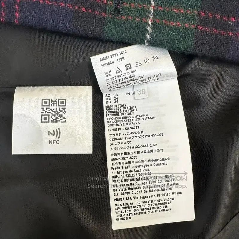 Miu Miu Miu Miu Color Block Wool Coat for Winter . Size M / US 6-8 / IT 42-44 - 8 Thumbnail