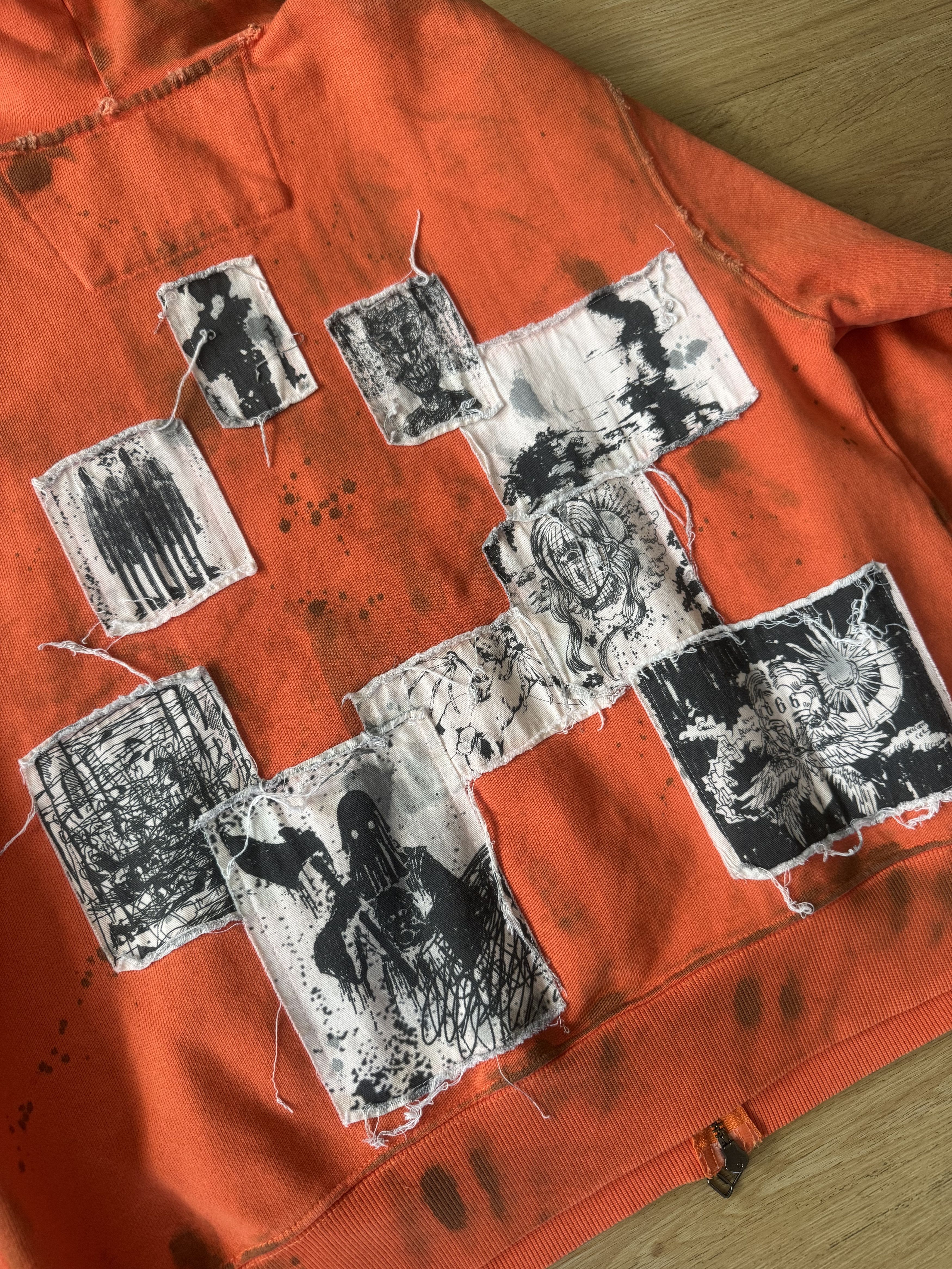 Other Undermycarpresent “virgin ataraxia” distressed hoodie Size US M / EU 48-50 / 2 - 5 Thumbnail