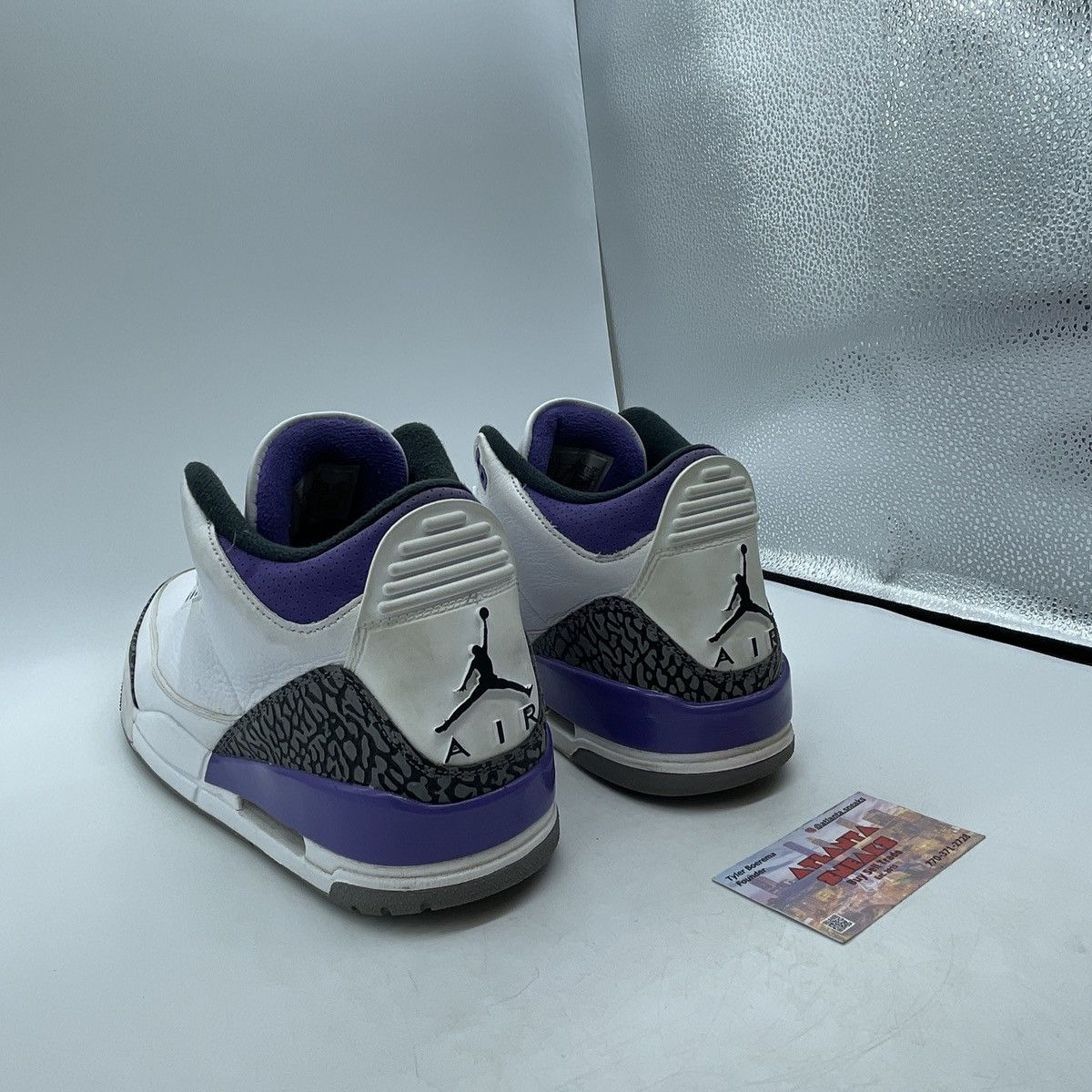 Jordan Brand Air Jordan 3 dark iris Size US 12 / EU 45 - 4 Thumbnail