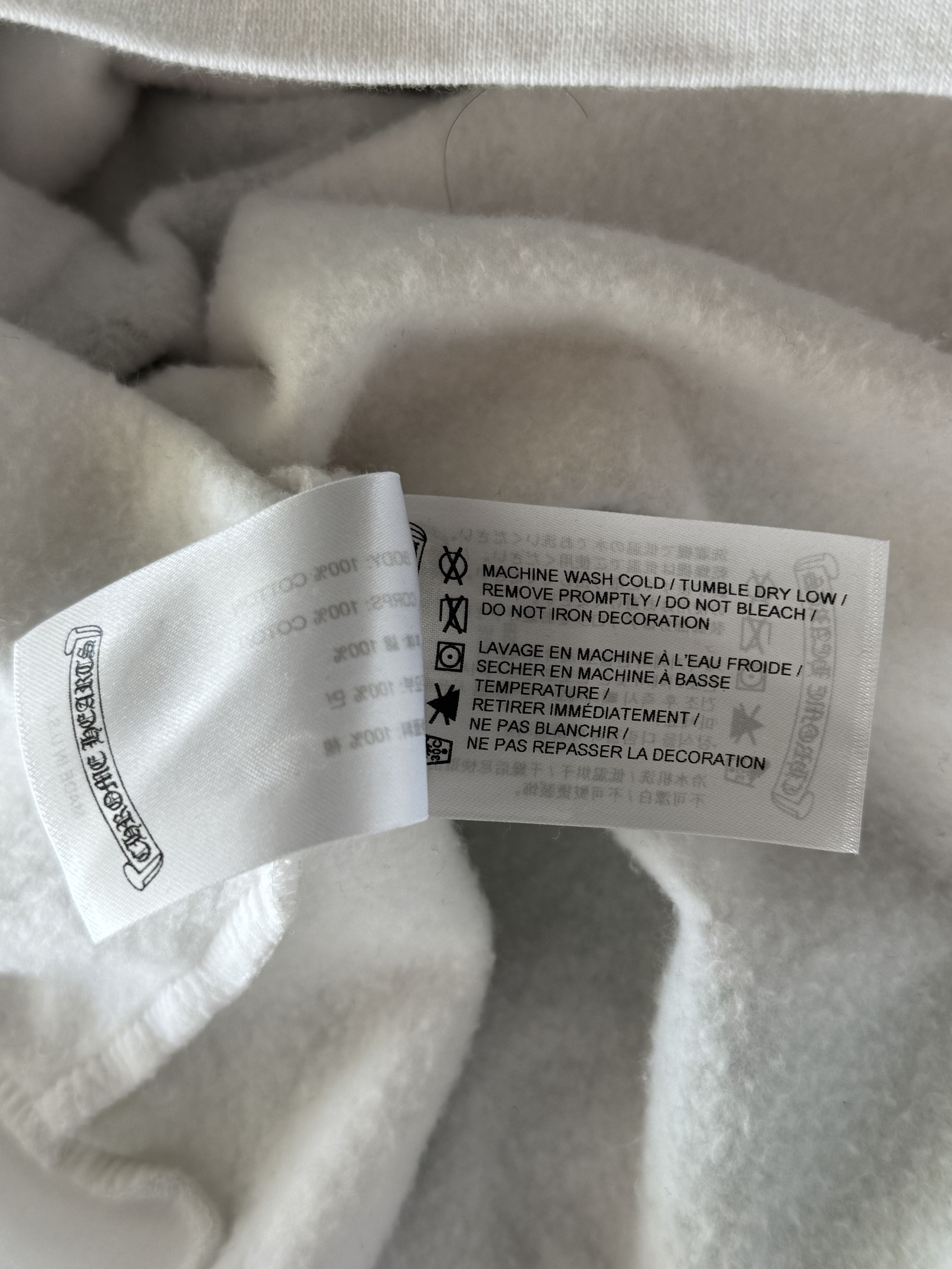 Chrome Hearts Chrome Hearts White Multicolor Stencil Hoodie Size US XL / EU 56 / 4 - 5 Thumbnail