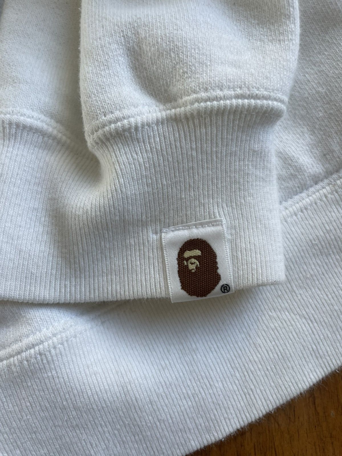 Bape White Bape hoodie with camo hood xs Size XS / US 0-2 / IT 36-38 - 2 Thumbnail