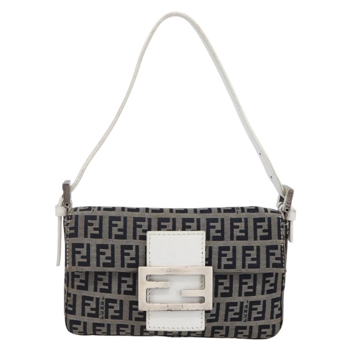 Fendi Fendi Baguette Bag Zucchino Canvas Size ONE SIZE - 1 Thumbnail