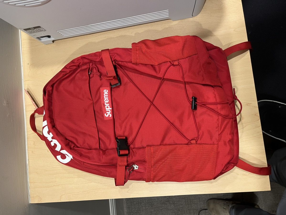 Supreme Red Supreme Backpack 2016 Size ONE SIZE - 2 Thumbnail