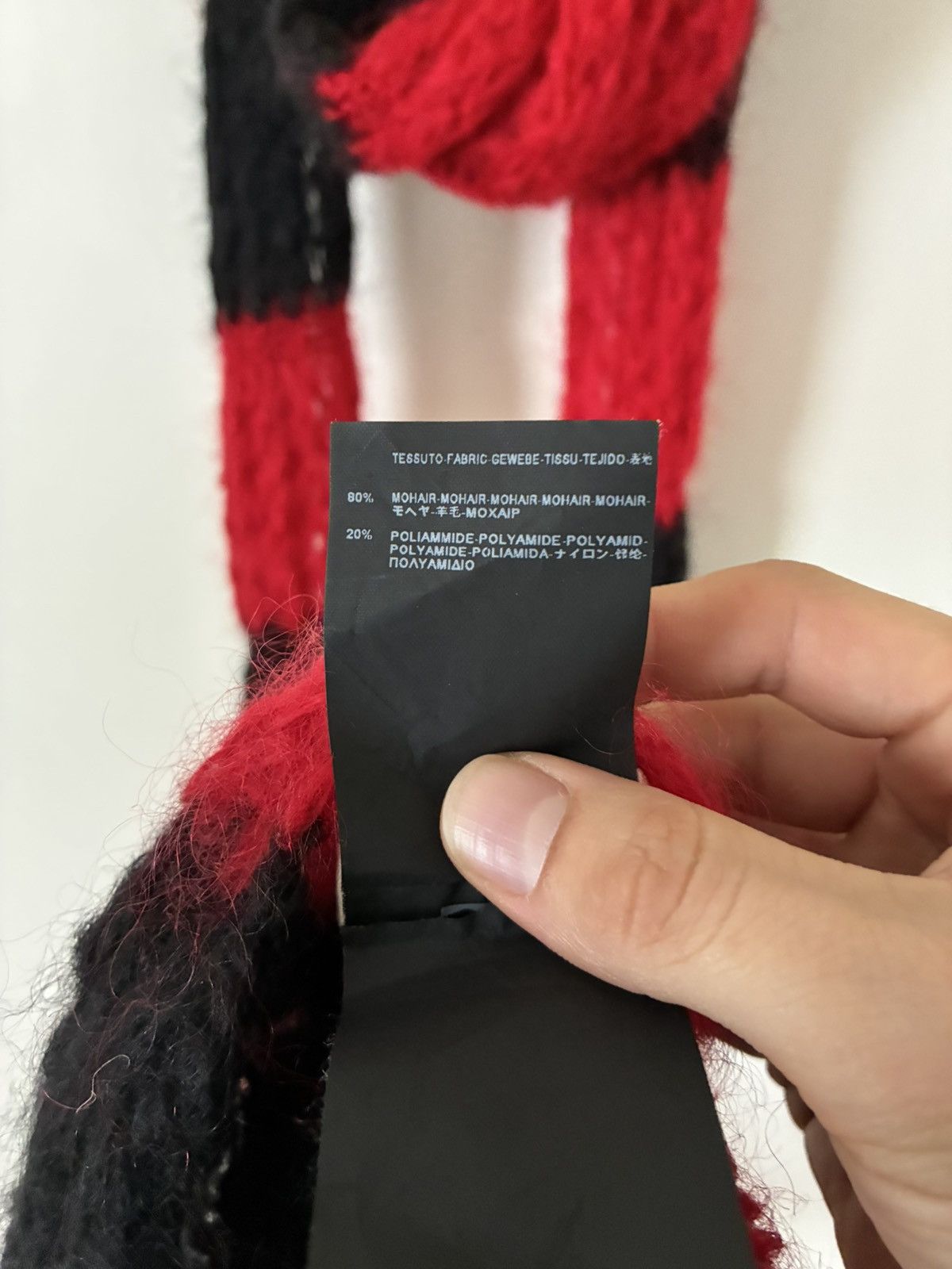 Saint Laurent Paris Saint Laurent Paris FW13 Striped Scarf Size ONE SIZE - 5 Thumbnail