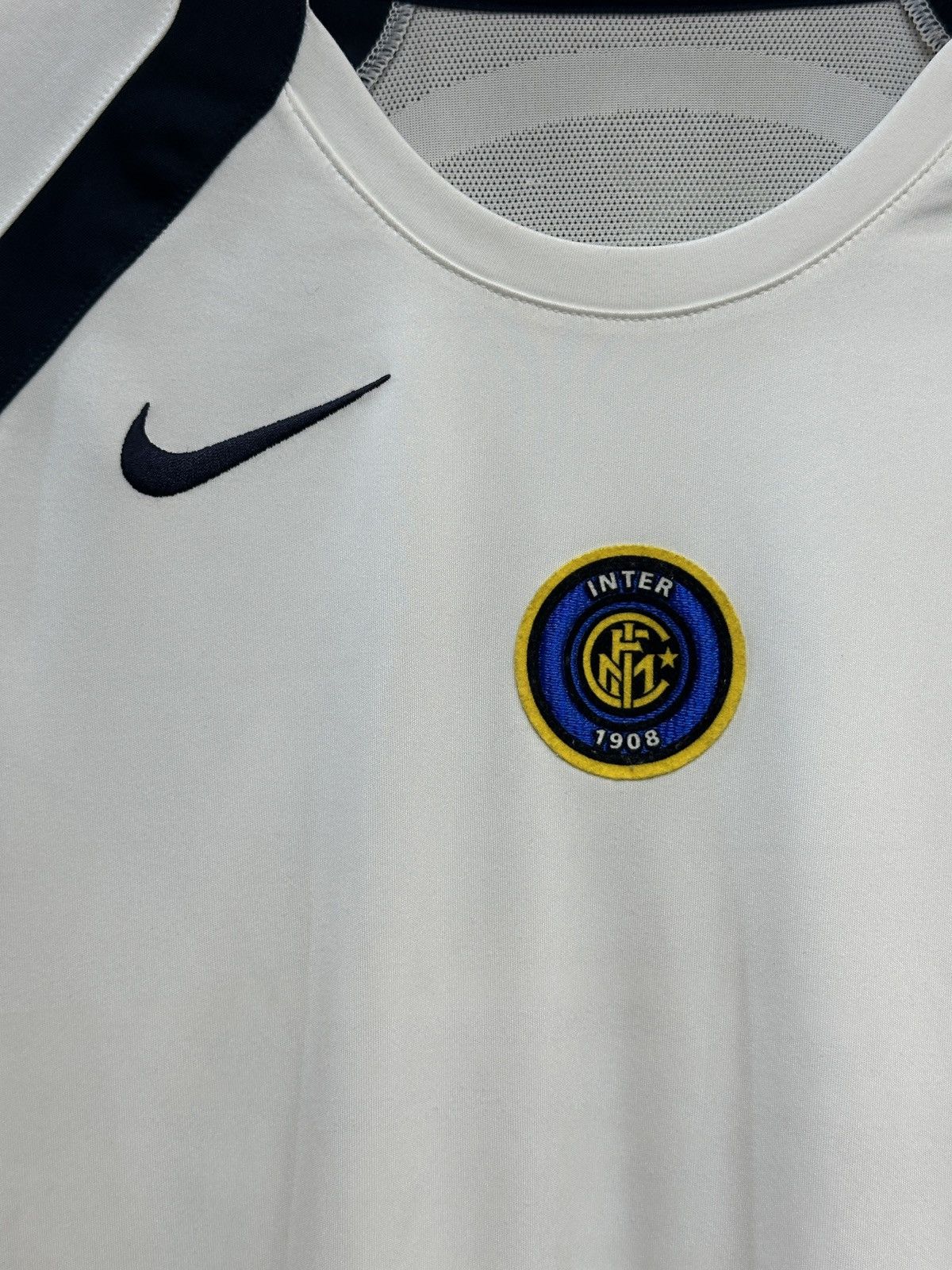 Nike Vintage Inter Milan 2005-06 Nike Total Training Jersey Size US L / EU 52-54 / 3 - 3 Thumbnail